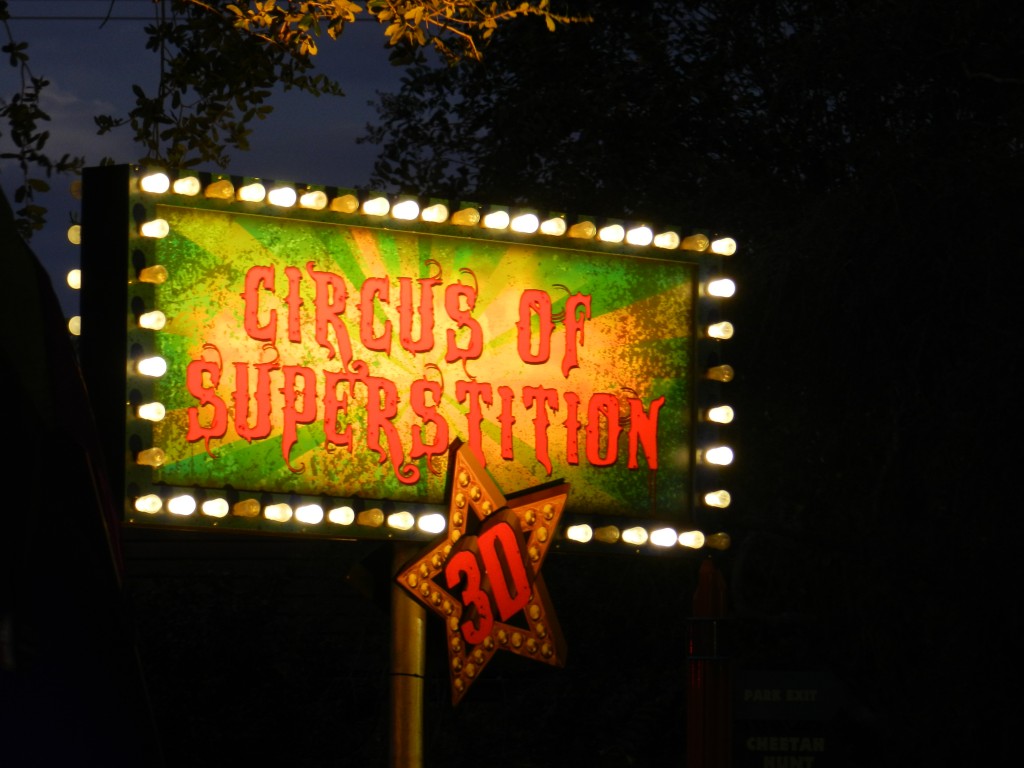 Howl-O-Scream 2012 Circus Superstitions Busch Gardens Tampa Bay