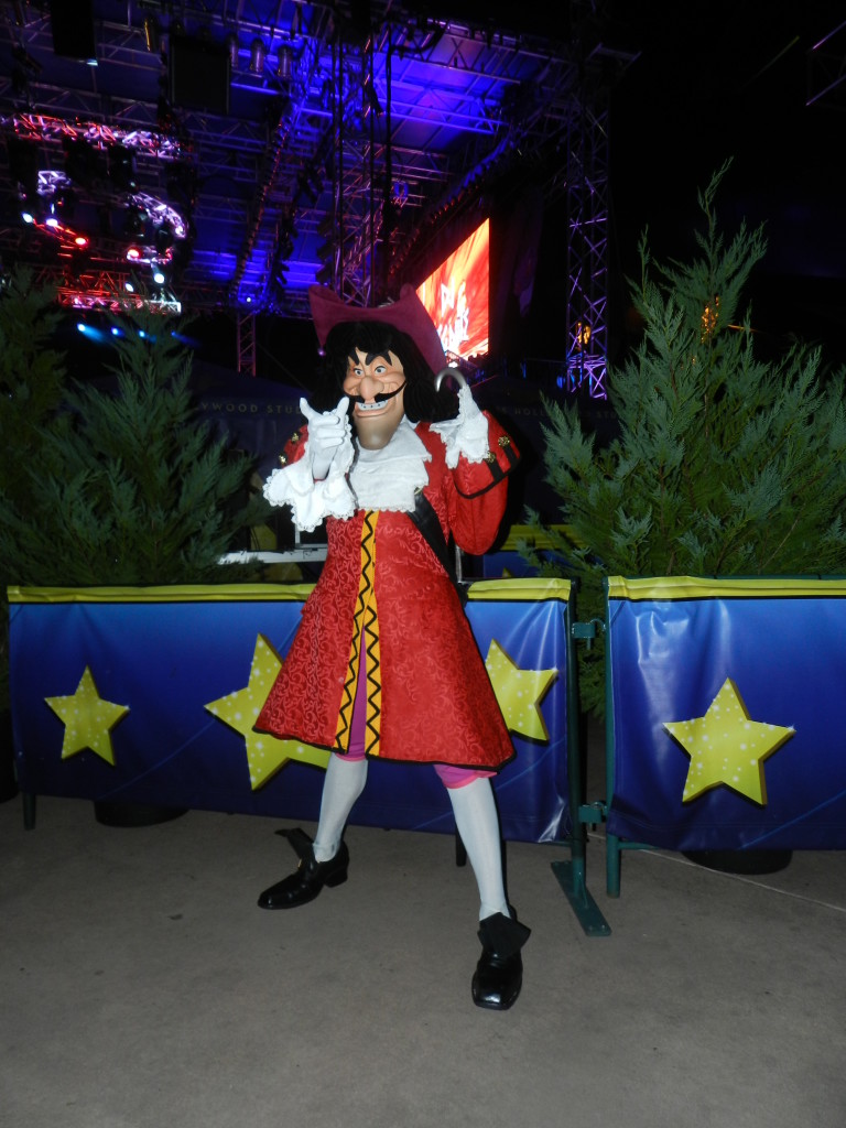 Captain Hook at the Friday the 13th Celebration. Disney Villains Friday the 13th Party