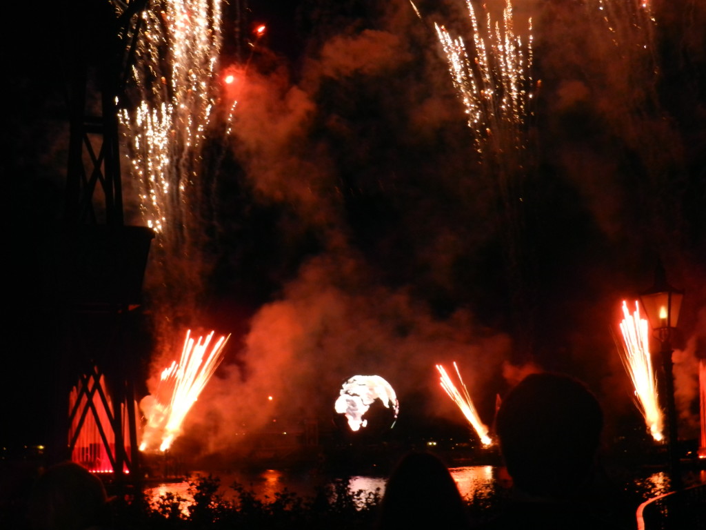 Fireworks at Epcot Walt Disney World. Photo Copyright ThemeParkHipster