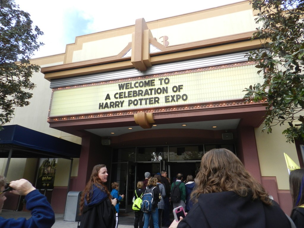 Enter the Harry Potter Expo Center at A Celebration of Harry Potter