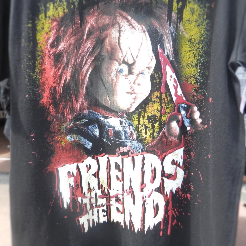 Child's Play Merchandise at Universal Studios Halloween Horror Nights 2014. Keep reading to learn about HHN 24 at Universal Orlando Resort.