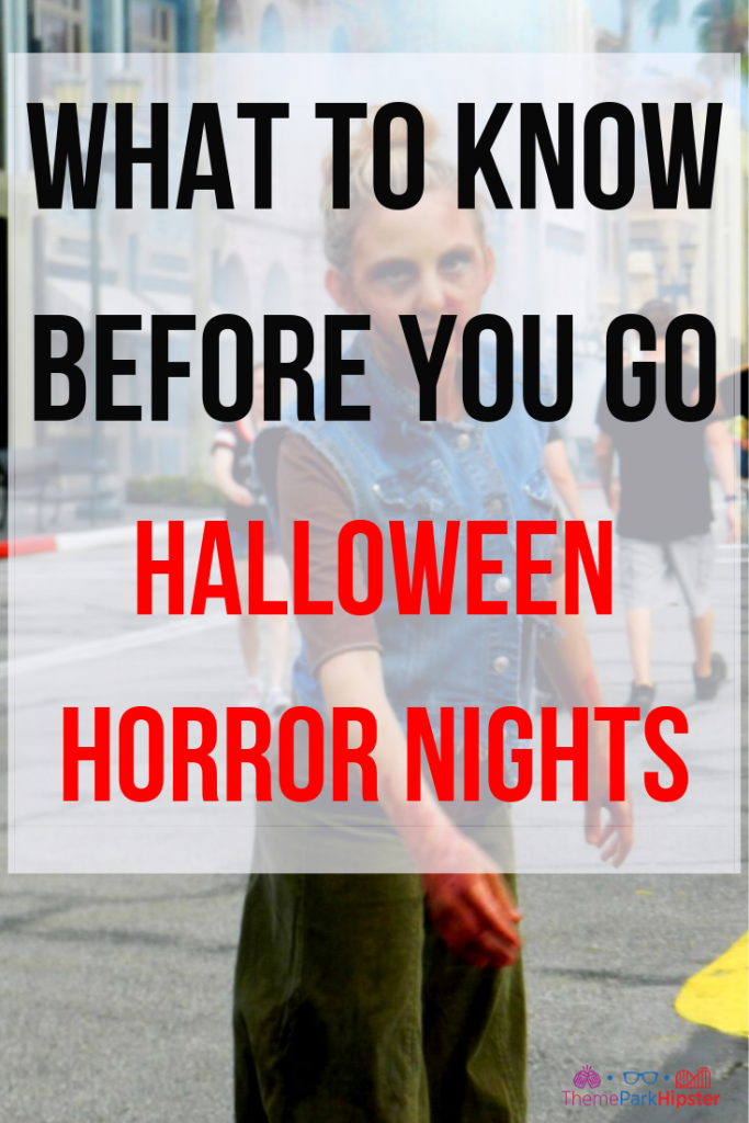 Halloween Horror Nights Frequently Asked Questions Theme Park Travel Guide.