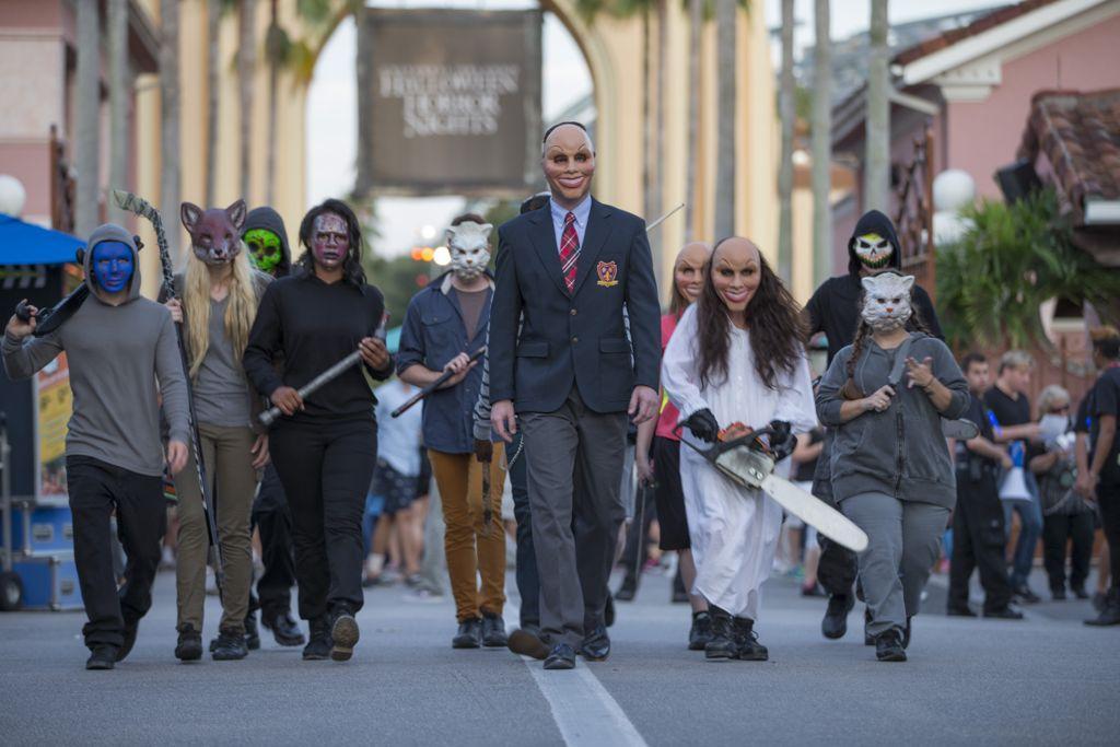 Halloween Horror Nights Tips with the Purge Characters