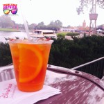 Pimm's Cup at Rose & Crown Pub in Epcot