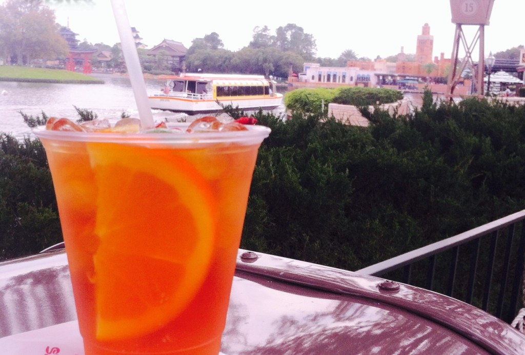Pimm's Cup Crop for Rose and Crown Pub at Disney's Epcot Theme Park