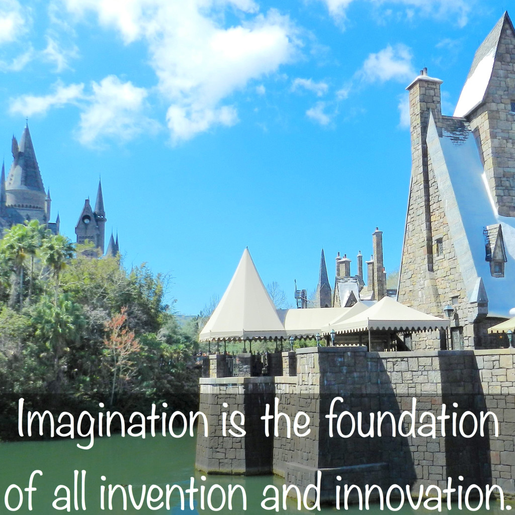 JK Rowling Quotes with Hogwarts Castle