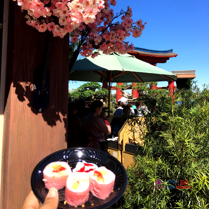 Epcot International Flower and Garden Festival Japan Frushi. Keep reading for the best Epcot International Flower and Garden Festival tips!