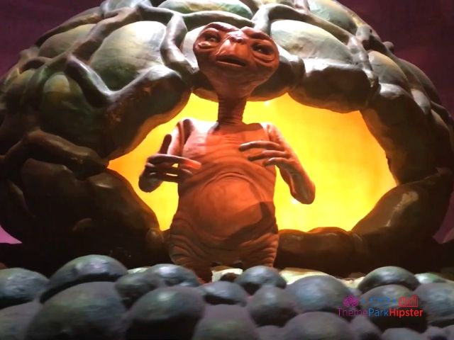 ET Adventure animatronic on the ride at Universal Studios Florida on the Green Planet
