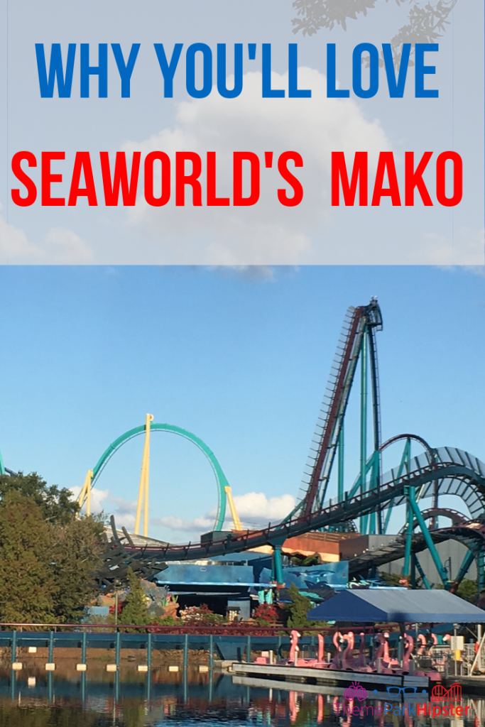 Travel guide to Mako at SeaWorld Orlando Purple and Deep Blue Roller Coaster
