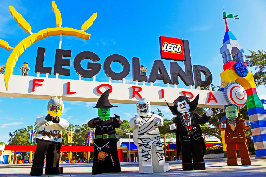 Halloween at LEGOLAND Florida Brick or Treat with Frankenstein and the Mummy Orlando Halloween Events.