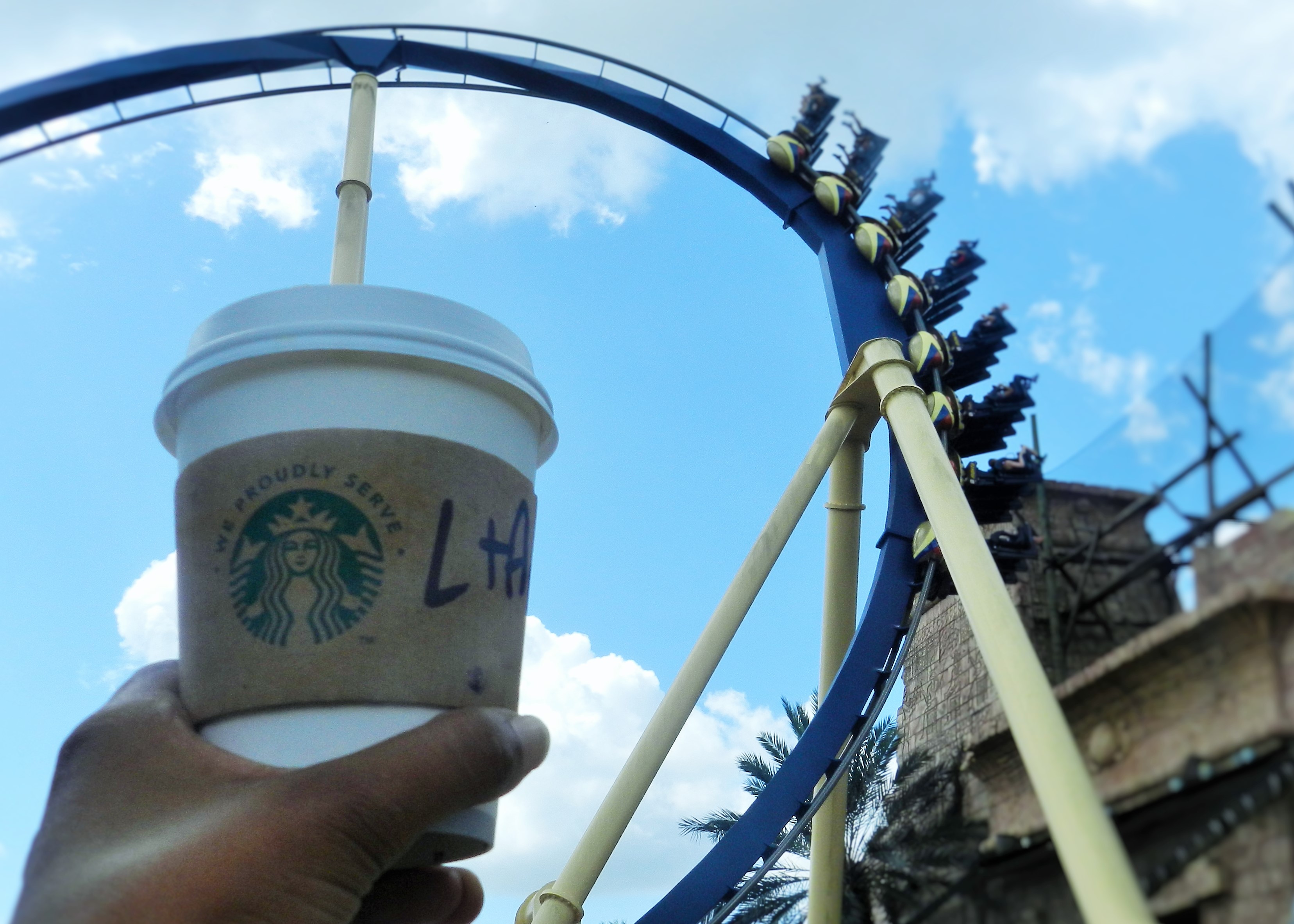 Coasters and Coffee Busch Gardens Montu Roller Coaster
