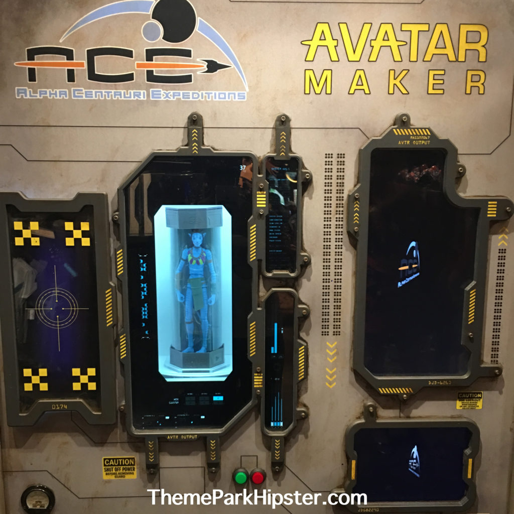 Avatar Merchandise at Windtraders where create your own miniature Avatar blue doll.