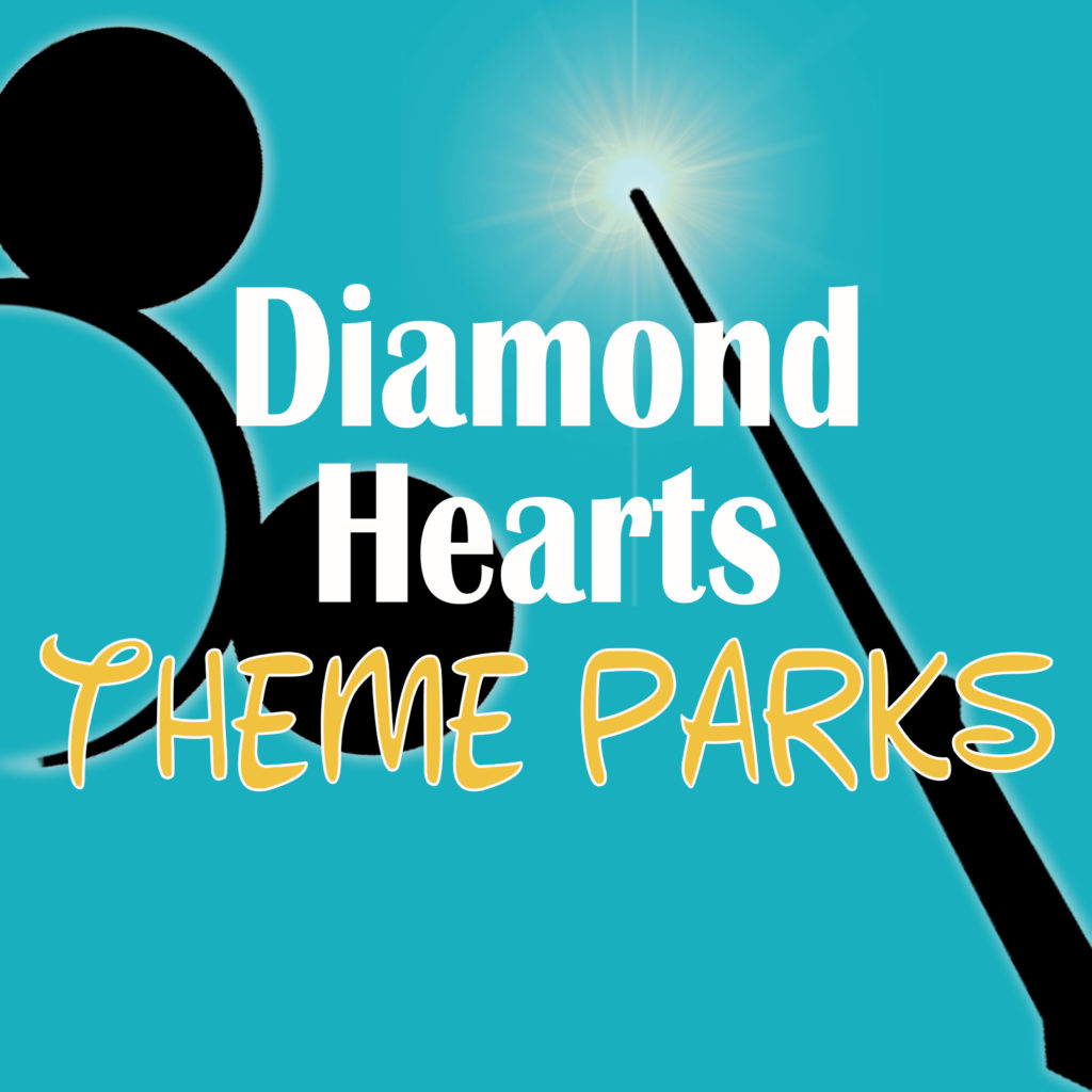 Diamond Hearts Theme Parks Logo