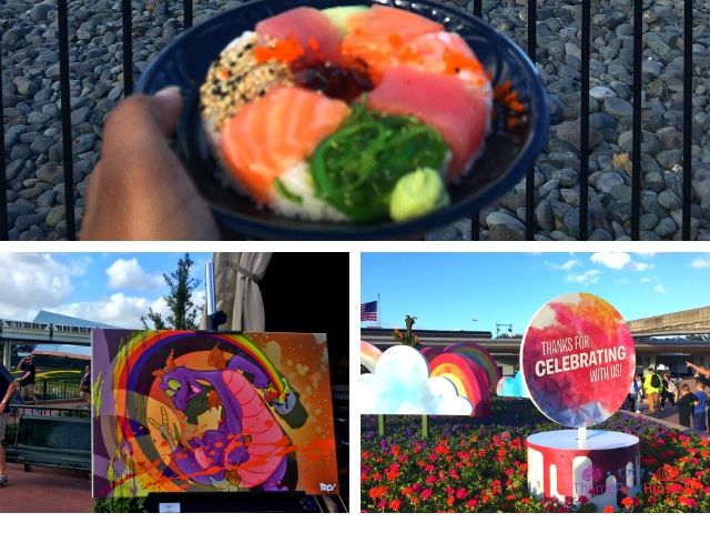 What is the Epcot Festival of Arts. Sushi Donut at Epcot Japan Pavilion.