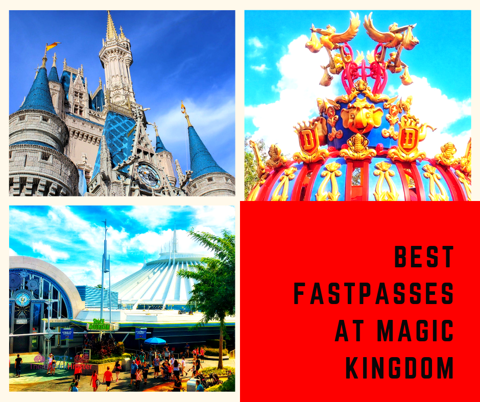 Best rides to use FastPass for with Cinderella Castle.
