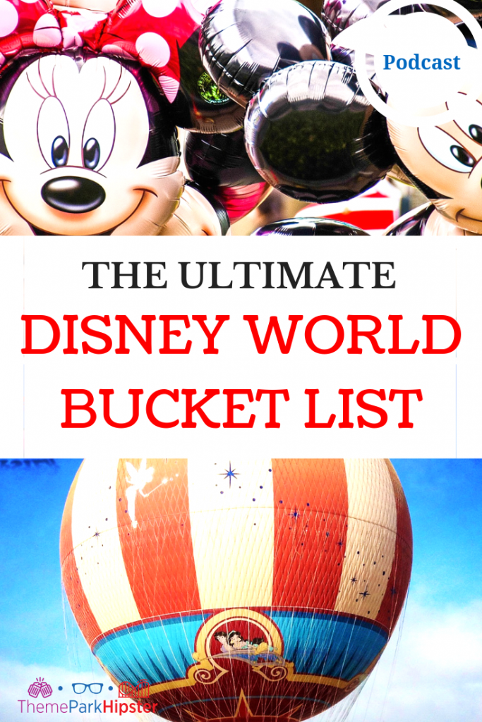 BEST DISNEY BUCKET LIST with Mickey Mouse and Minnie Mouse