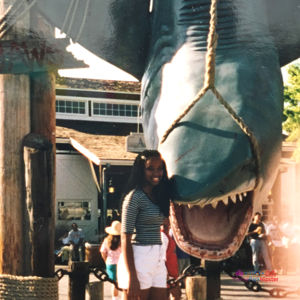 Jaws Bruce the Shark 1999 Universal Studios Florida. One of the best photo spots in Universal Orlando.