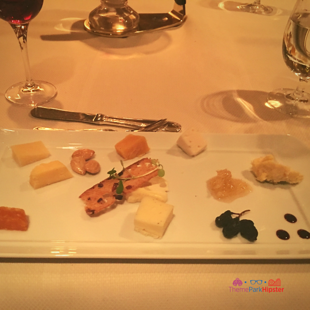 Cheese course Disney Grand Floridian Resort