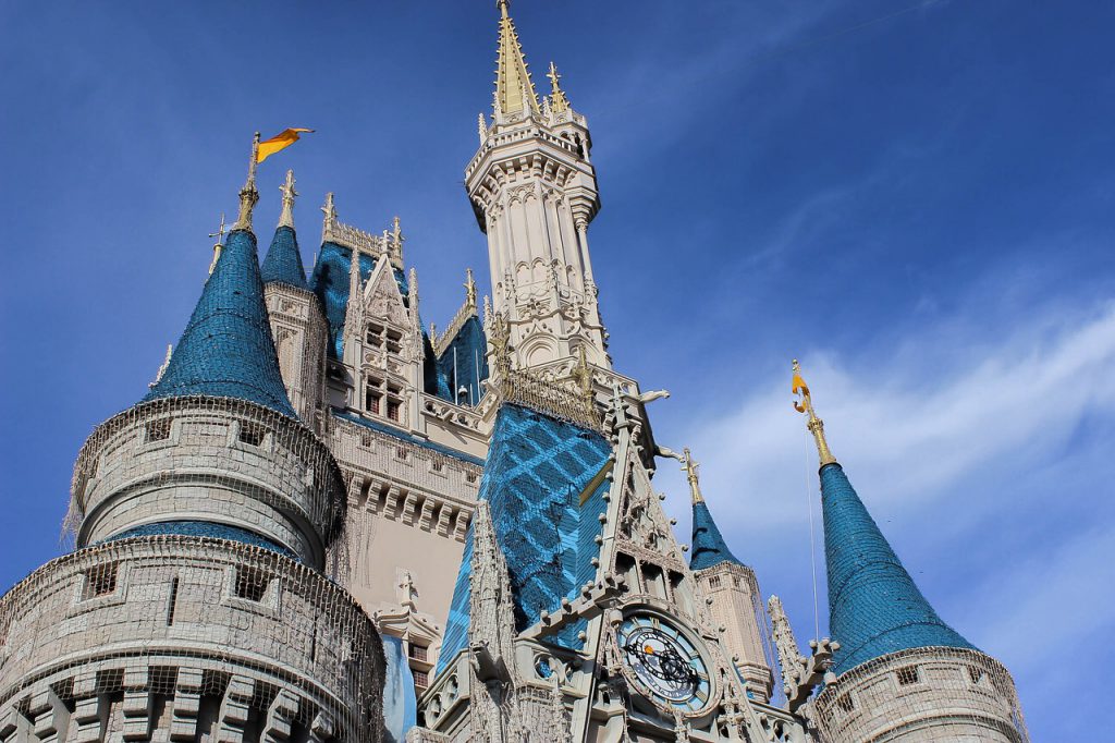 Cinderella Castle Magic Kingdom Cost to Park at Disney World Friar's Nook