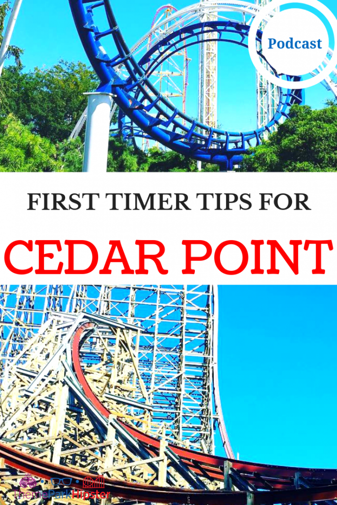 FIRST TIMER TIPS FOR CEDAR POINT with people on Steel Vengeance roller coaster.