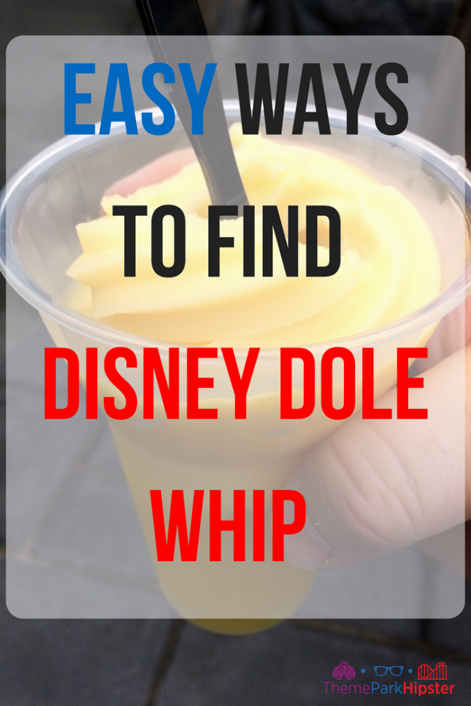 Disney Dole Whip Epcot. Pineapple Soft Serve. Where to find Dole Whip in Disney World.