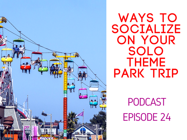 Ways to socialize on your solo theme park trip