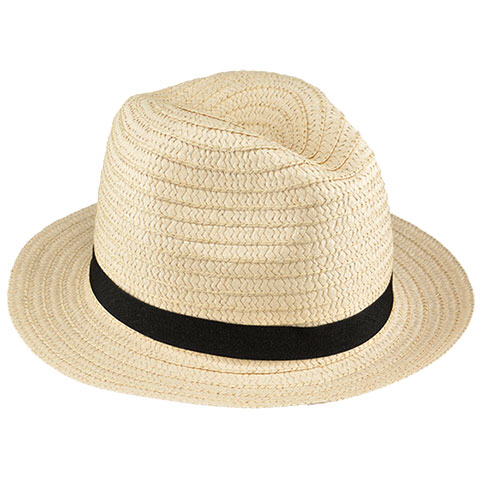 Stylish wicker fedora hat you could buy for your next Walt Disney World vacation from Dollar Tree. Disney Dollar Tree Packing List 