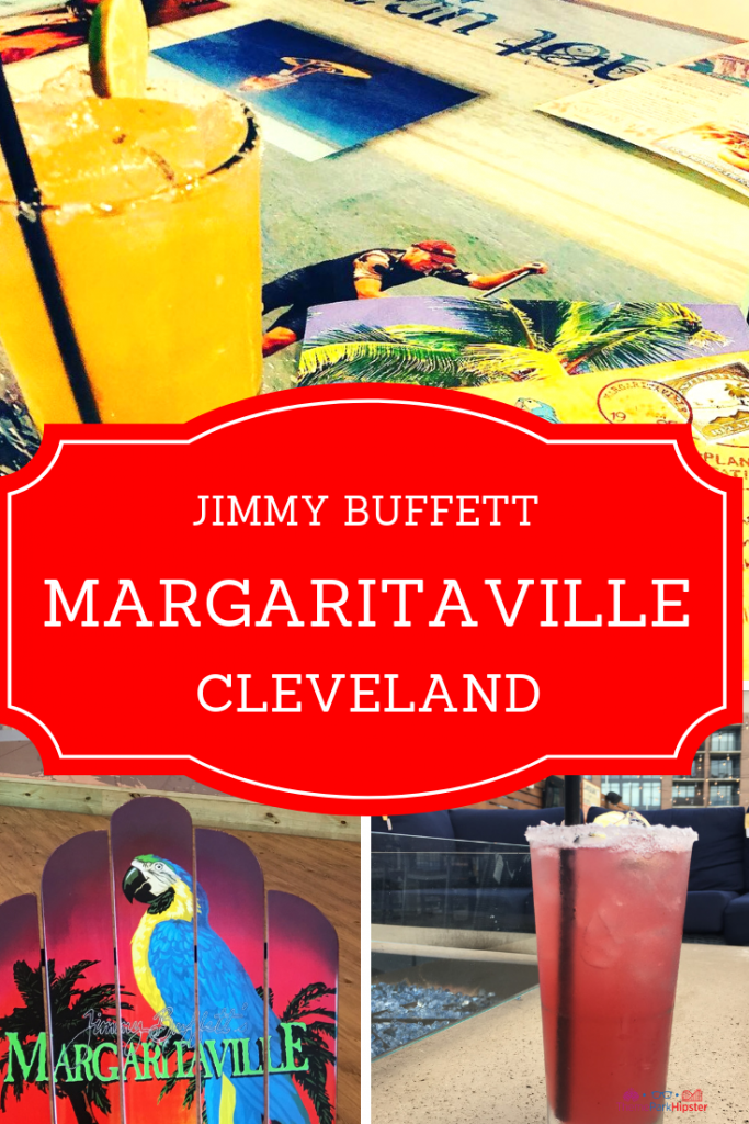 Margaritaville Cleveland Ohio. Delicious lime margarita with comfy lounge chairs.