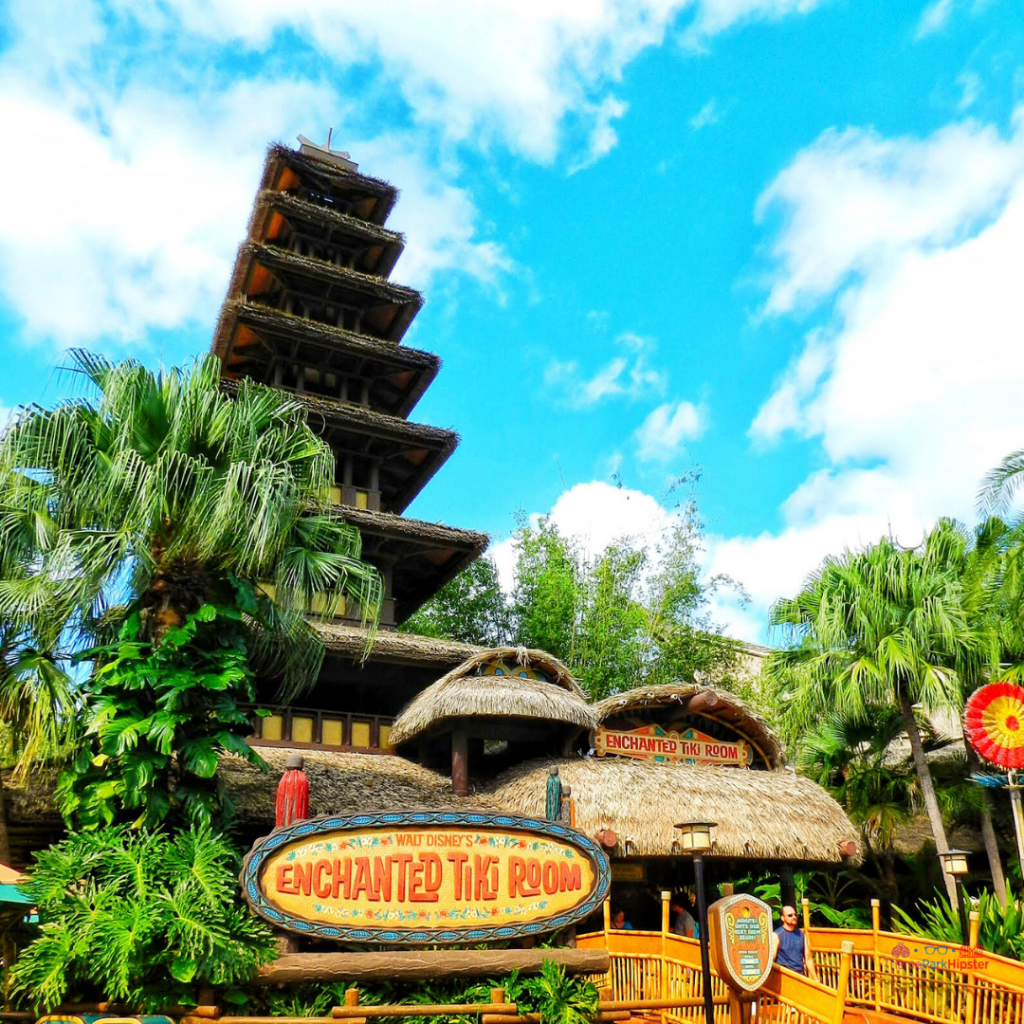 Adventureland Enchanted Tiki Room. Magic Kingdom Secrets. Best way to do Magic Kingdom in one day with itinerary.