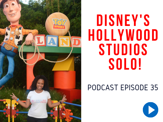 Disney Hollywood Studios Solo Tips. ThemeParkHipster in front of Woody at Toy Story Land. #disneytips #disneysolo #hollywoodstudios