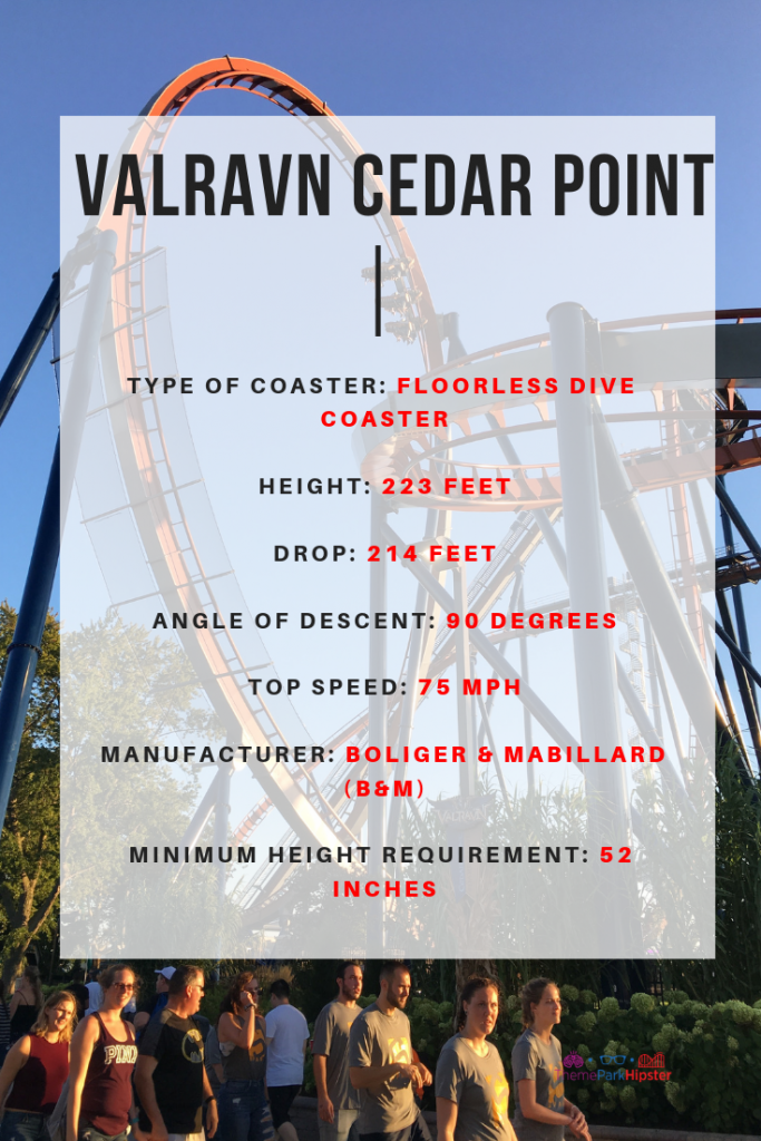 Valravn Cedar Point Roller Coaster Stats. Keep reading to learn about the tallest roller coasters at Cedar Point.
