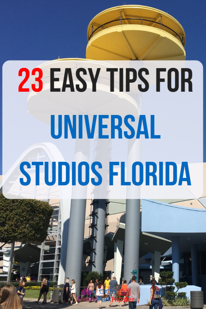 Easy tips for universal studios florida with yellow Men in Black Spacecraft. Keep reading to get the best Universal Studios Orlando tips for beginners and first timers.