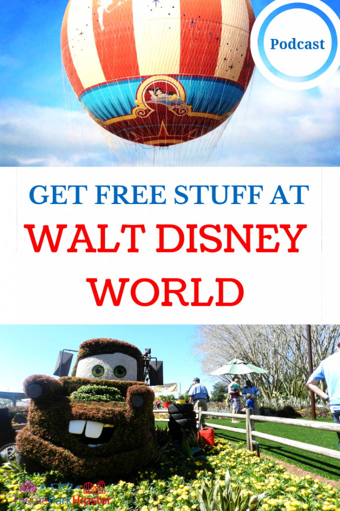 FREE THINGS TO DO AT DISNEY WORLD WITH AIR BALLOON AND MATER TRUCK