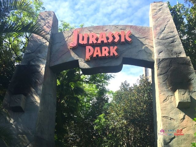 Islands of Adventure Tips Jurassic Park Entrance Gate