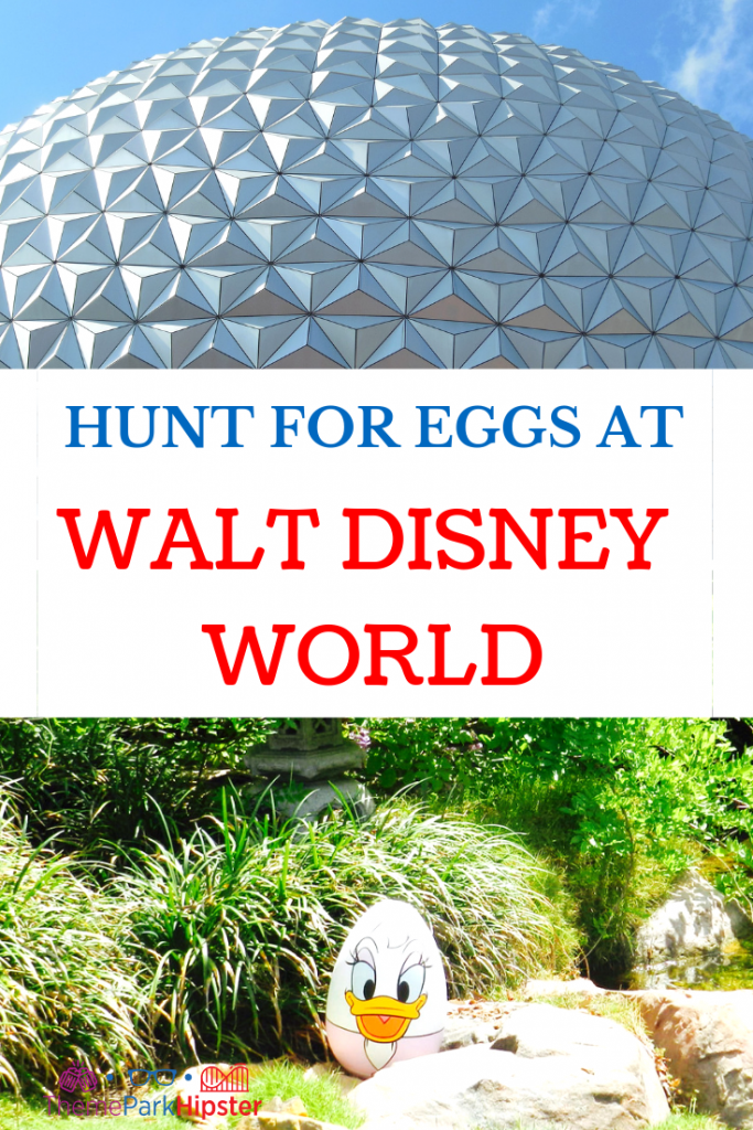 Guide to the Epcot Egg Hunt also know as Egg-Stravaganza Scavenger Hunt.