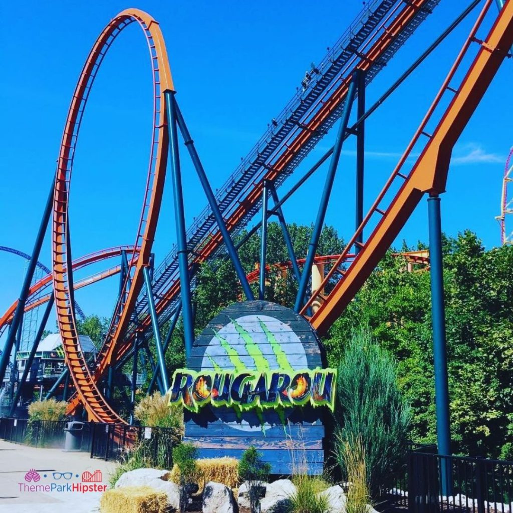 Rougarou Cedar Point Roller Coaster. Keep reading to get the guide to Light Up the Point and how to Survive Cedar Point on 4th of July with These 7 Tips.