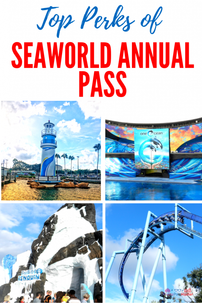 2024 Full Theme Park Travel Guide to the SeaWorld Orlando Annual Pass Member Perks and Benefits.