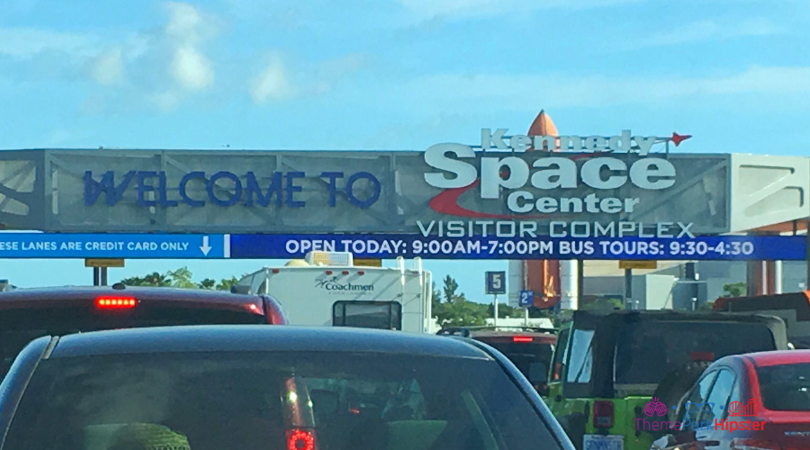 Kennedy Space Center Parking Gate