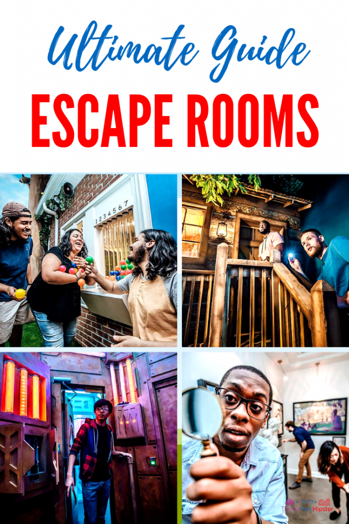 The Escape Rooms in Orlando with heist and people searching for gold.