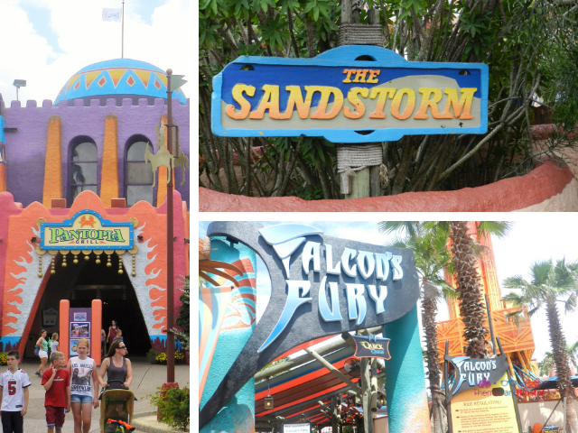 Falcon's Fury Pantopia SandStorm Busch Gardens Tampa Bay.