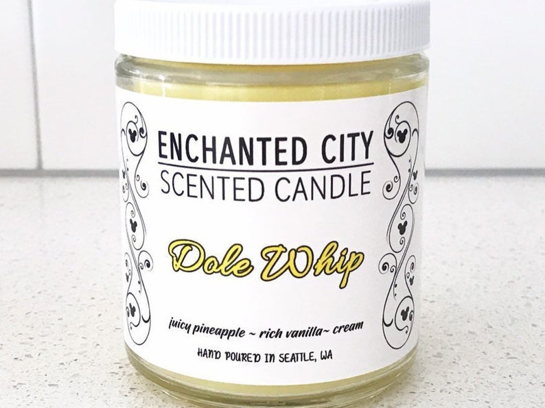 Dole Whip Merchandise Candle