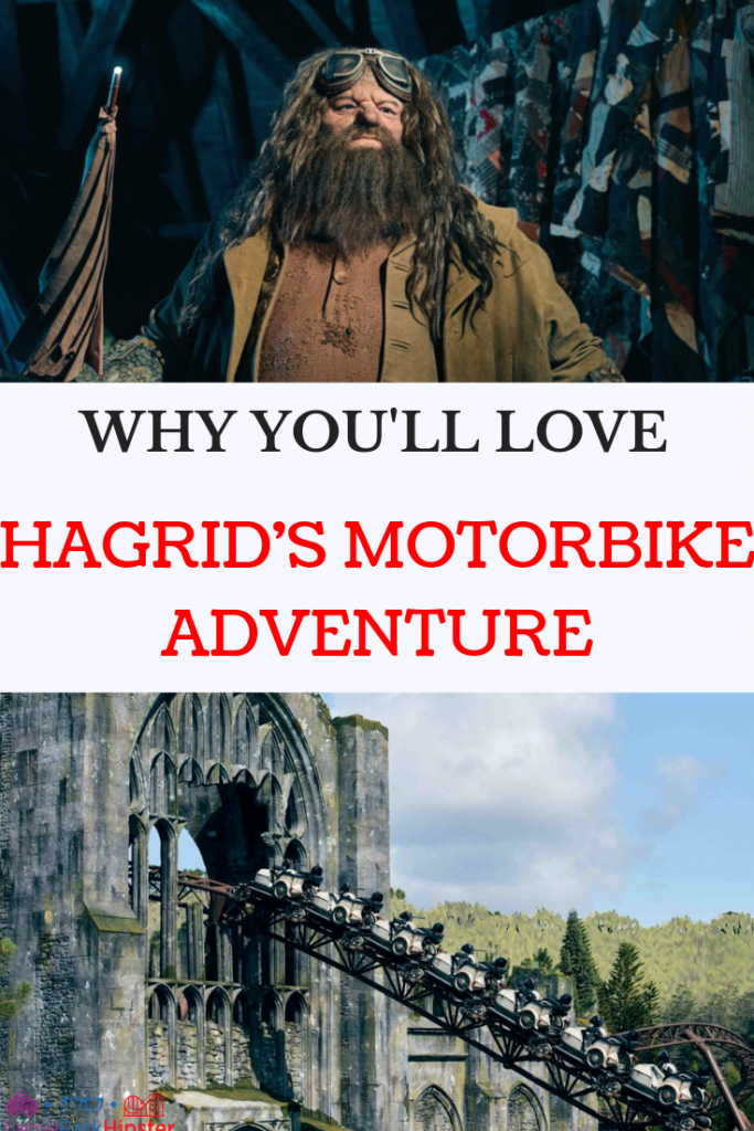 Hagrid's motorbike adventure roller coaster Universal Orlando Wizarding World of Harry Potter