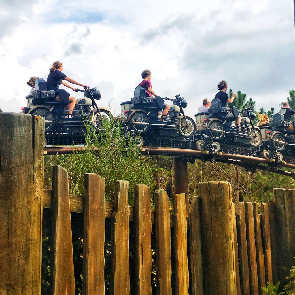 Sirius Motorbike Hagrid Roller Coaster