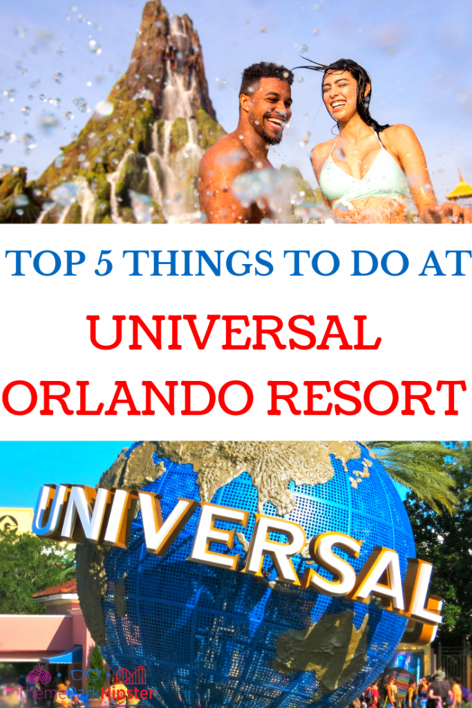 Things to do at Universal Orlando. Couples splash in the water at Volcano Bay
