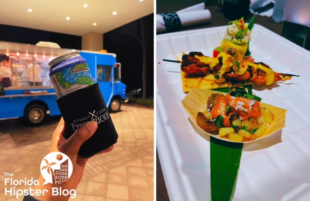 Hilton Signia Resort Orlando Epicurious Progressive Dinner with food truck