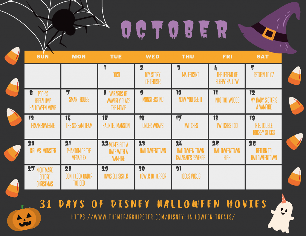 31 Days of BEST Disney Halloween Movies. Keep reading to learn about the best Disney Halloween movies for October!