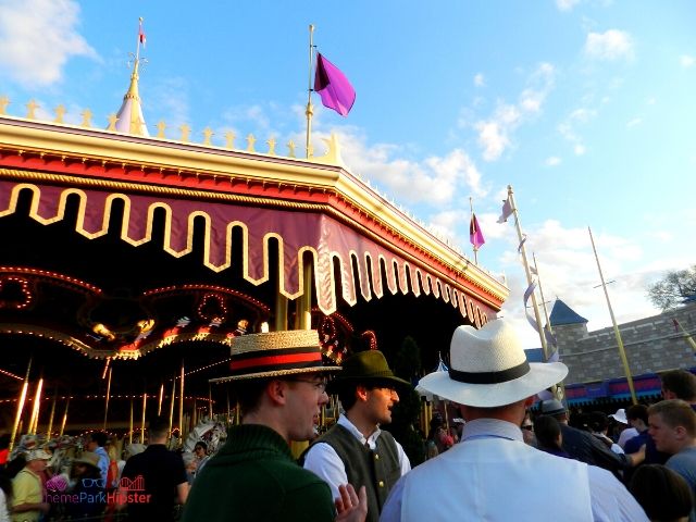 Boat Hats for Men at the Magic Kingdom Disney. Keep reading to get the best Dapper Day tips at Disney!