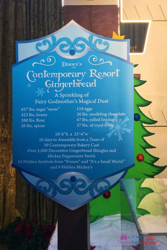 Disney Contemporary Resort Gingerbread House Recipe. Keep reading to learn about the Disney World Gingerbread house display on Theme Park Hipster!