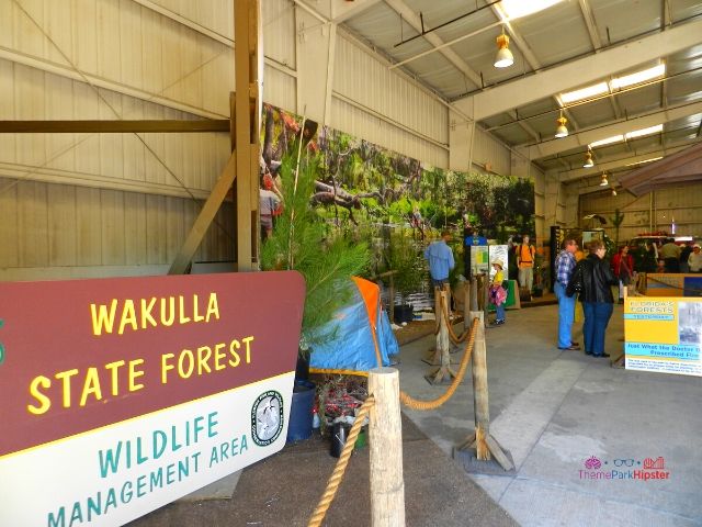 2024 Florida State Fair Florida Forest Discovery Center Wakulla State Forest Display. Keep reading to get the full Florida State Fair Guide with Tickets, Food, Concerts, Rides and More!