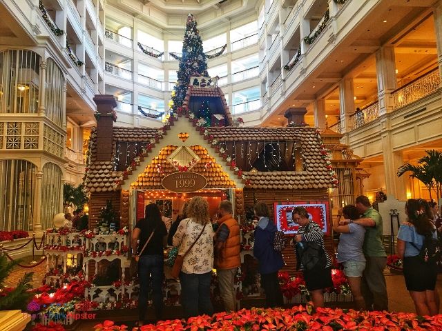 Grand Floridian Gingerbread House at Walt Disney World. Disney monorail resorts to stay at.